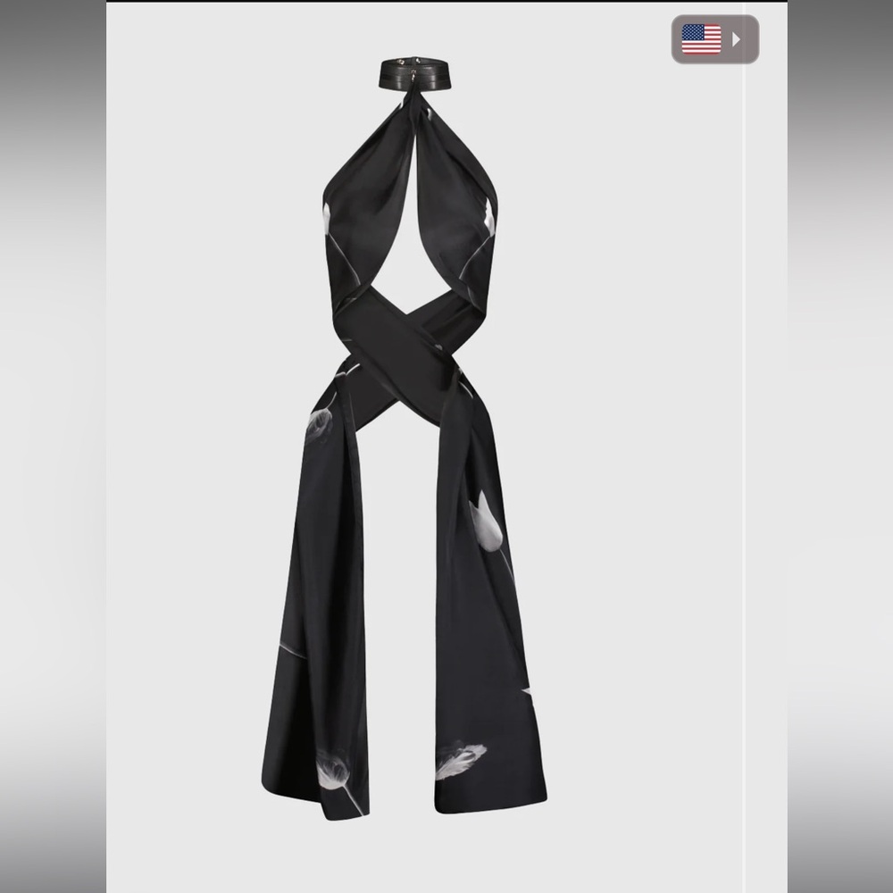 Kiki de Montparnasse bondage scarf new